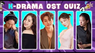 KDRAMA OST QUIZ ✨️ Guess The KDrama by Its Original Soundtrack 🎬 My Demon Golbin [upl. by Dorthea382]