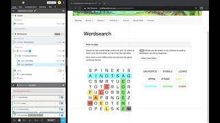 wordsearch solver [upl. by Eilsehc]