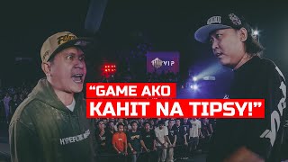 Tipsy D vs M Zhayt sa Ahon 15  FlipTop Callouts [upl. by Enomys]