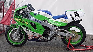 Kawasaki ZXR750 F1 Race Bike 1989 [upl. by Richmound]