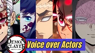 Demon Slayer Voice over Actors [upl. by Teerprug]