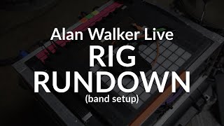 Alan Walker Live  Rig rundown band setup [upl. by Edythe]