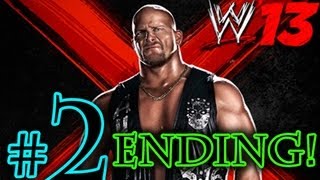 WWE 13 Attitude Era  Stone Cold Steve Austin Walkthrough Playthrough Part 2 HD ENDING [upl. by Mcroberts]