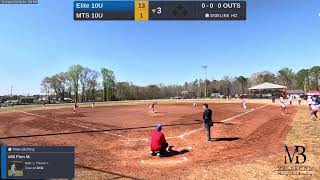 Elite Sports Baseball 10U vs MTS 10U 20240323 [upl. by Azial]