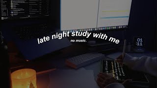 1 HOUR STUDY WITH ME  no music background noise  timer [upl. by Aisila]