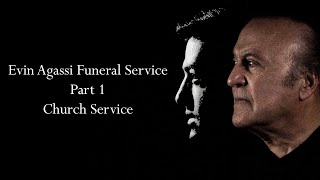 Evin Agassi Funeral Part 1  Church Service [upl. by Eciram]