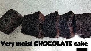 Very moist CHOCOLATE loaf cake  chocolate cake [upl. by Neirbo]