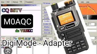 M0AQC  DIGIMODE ADAPTER  SSTV [upl. by Stephan]