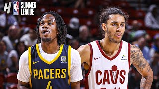 Indiana Pacers vs Cleveland Cavaliers  FULL Game Highlights  July 20 2024 NBA Summer League [upl. by Klingel]