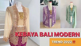 42 IDE MODEL KEBAYA BALI MODERN UNTUK ACARA PERNIKAHAN LAMARAN KONDANGAN kebayabali kebayamodern [upl. by Raouf]