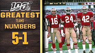 100 Greatest Teams Numbers 51  NFL 100 [upl. by Kirbee]