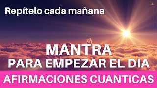 ☀️ DECRETOS de la MAÑANA ☀️  Afirmaciones para EMPEZAR el DIA con ENERGIA en POSITIVO  Mindset [upl. by Mosa]