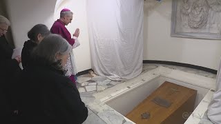 Pope Benedict buried in crypt under St Peters Basilica [upl. by Sherwood]