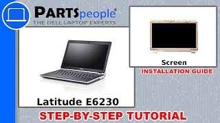 Dell Latitude E6230 P14T001 Screen Replacement  HowTo Video Tutorial [upl. by Hcardahs]