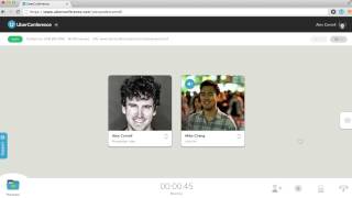 UberConference  Web Tutorial [upl. by Aneladdam]