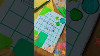 journal with me green ☺️💚💚shorts journal greentheme unique 🥰🤩🤩 [upl. by Napoleon]