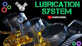 Lubrication System  lubricating  engine lubrication system  how does it work lubrication oil [upl. by Petronilla]