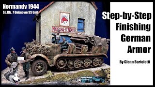 135 scale Normandy Diorama with German Sdkfz 7 [upl. by Nieberg]