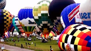 2016佐賀熱気球世界選手権 初日朝一斉離陸 22nd FAI World Hot Air Balloon Championship 佐賀インターナショナルバルーンフェスタ [upl. by Mortensen541]