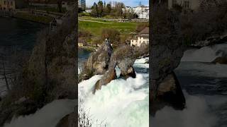 Powerful Rheinfall 🇨🇭 viralshorts trending yt [upl. by Anikehs]