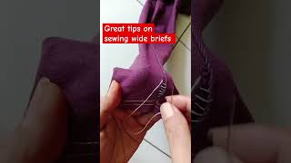 Pants sewing tutorial short [upl. by Drida740]