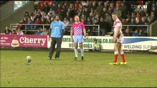 Rugby League 2013 Super League St Helens vs Catalans Dragons [upl. by Ydnac666]