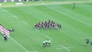 All Blacks’ Warcry “Kamate” at Nat’l Stadium Tokyo [upl. by Adlog]