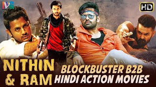 Nithiin and Ram Blockbuster B2B Hindi Action Movies  South Indian Hindi Dubbed Movies  IVG [upl. by Atteselrahc118]