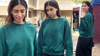 Janhvi Kapoor Sister Khushi Kapoor Snapped At Juhu [upl. by Arlyne905]