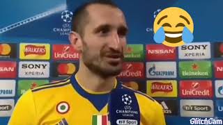 Chiellinis hilarious interview about Tottenham 😂😂  Its da history of Tottenham 😂 [upl. by Artimed]