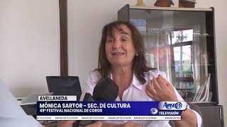 MÓNICA SARTOR  SEC DE CULTURA AVELLANEDA [upl. by Manas]