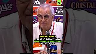 FOSSATI molesto con la PRENSA y el quotSAPOquot dentro de la SELECCIÓN PERUANA  Depor [upl. by Fihsak]