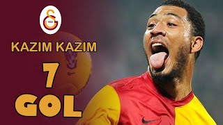 Kazım Kazım Galatasaraydaki Tüm Golleri [upl. by Ettenim]