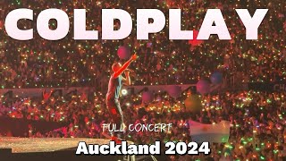 Coldplay Auckland 2024 – A Night to Remember Full Concert Experience 🎸🎤 [upl. by Aizahs]