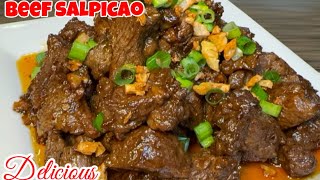 Beef Salpicao Recipe  How to make Beef Salpicao  Beef Recipe [upl. by Ramalahs]