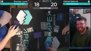 11324 20000 Modern Apex Invitational  Dimir Murktide vs Amulet Titan  Semifinals [upl. by Azilanna763]