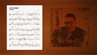 Lee Konitz  Billies Bounce Solo Transcription [upl. by Anived]