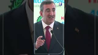 Cumhurbaşkanı Yardımcısı Cevdet Yılmaz quotAsgari Ücret Konusunda Tarihi Bir Adım Attıkquot shorts [upl. by Idnarb]