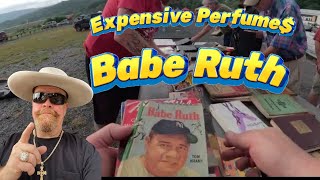 Flea Market Fragrances High Dollar Bottle of Perfume Babe Ruth [upl. by Ibba]