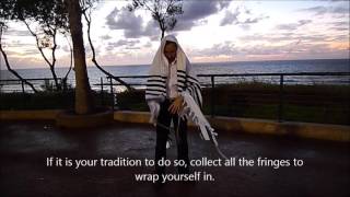 How to wear a Tallit [upl. by Bushey]