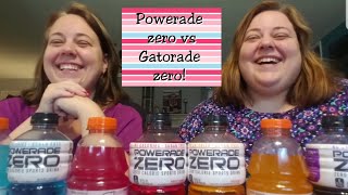 AliOop My Journey from 400 Lbs 37  Powerade zero VS Gatorade zero  faceoff [upl. by Rekrap466]