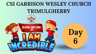 CSI G W C Trimulgherry 04052024  I am Incredible  Vacation Bible School  2024  Day06 [upl. by Farlee]