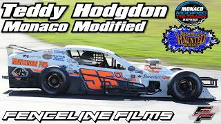 Teddy Hodgdon Monaco Tri Track Modified Haunted Hundred Seekonk Speedway 2024 [upl. by Radloff]