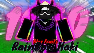 I Got RAINBOW HAKIRoblox Bloxfruits [upl. by Nacnud727]