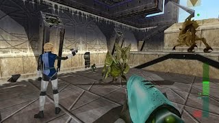 Perfect Dark N64360  Mission 9 Skedar Ruins 9 [upl. by Attenyl839]