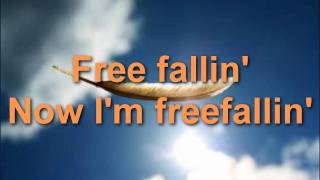 Free fallin  Tom Petty Lyrics on screen [upl. by Nylatsirk]