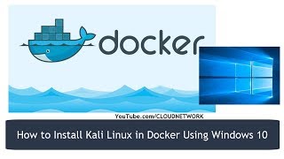 How to Install Kali Linux in Docker Using Windows 10 Fall Creator Update [upl. by Ginevra]