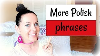 5 MORE POLISH PHRASES  WHILE TRAVELING [upl. by Nitas472]