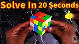 Cuber Jass is live Cube solve in 10 seconds [upl. by Allebram201]