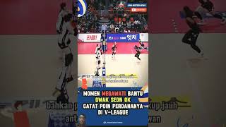 moment MEGAWATI bantu GWAK SEON OKcatat poin perdananya diVLeague shortshortvideo contencreator [upl. by Cleaves107]